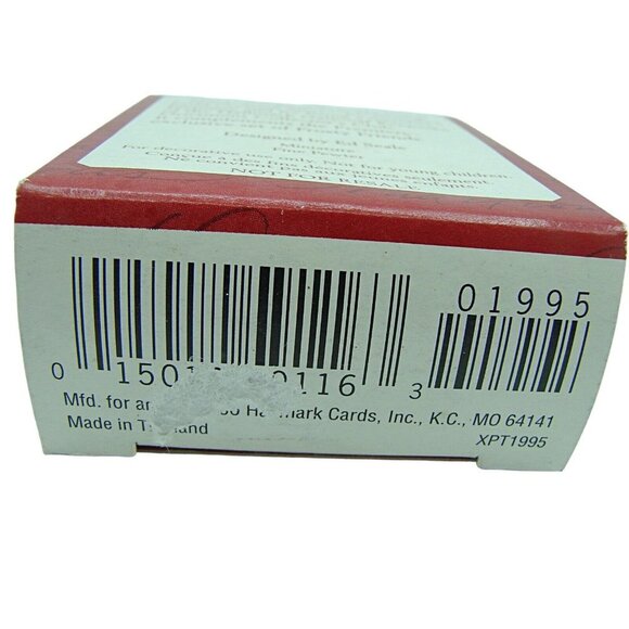 Husky Frosty Friends Pewter Miniature Mini Dog Pendant Hallmark Keepsake 2000 - Picture 6 of 11